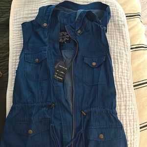 Denim vest